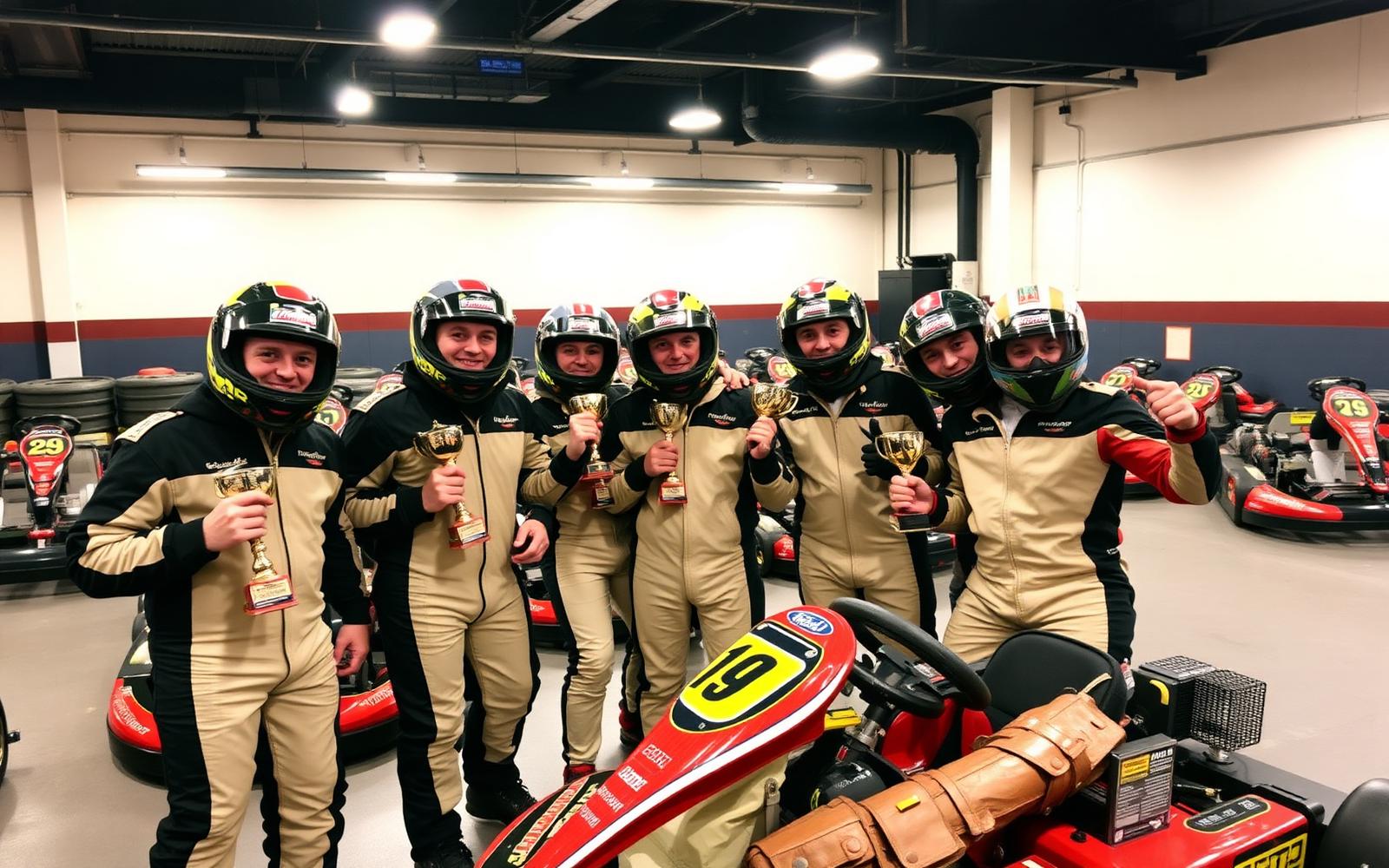 Csapatépítő gokartozás a Miami Gokart Mosonmagyaróvár pályán